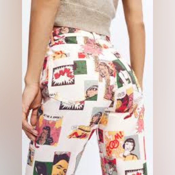 Super Rare REFORMATION Brand New Comic linen Pants - Picture 7 of 7